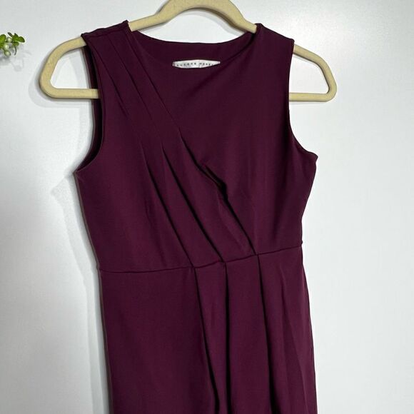 Susana Monaco Purple Stretch Ruched Tank Mini Dress - Picture 6 of 10
